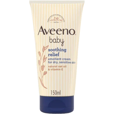 Aveeno Baby Soothing Relief Emollient Cream 150ml - Rokomari product